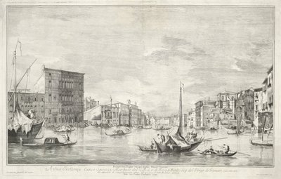 Le Grand Canal à Venise - Dionigi Valesio