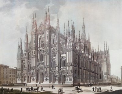 Duomo, ou cathédrale de Milan - Domenico (after) Landini