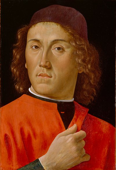 Jeune homme - Domenico Ghirlandaio