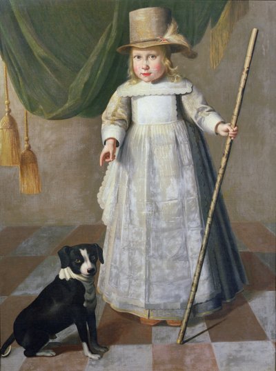 Enfant et chien, Dordrecht - Dutch School