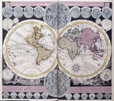 Carte du monde, c.1717 - Dutch School