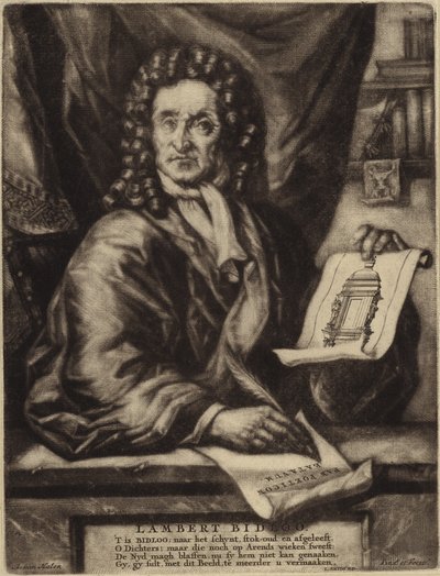 Portrait de Lambert Bidloo - Dutch School