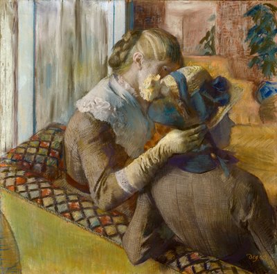 Chez la modiste, 1881 - Edgar Degas