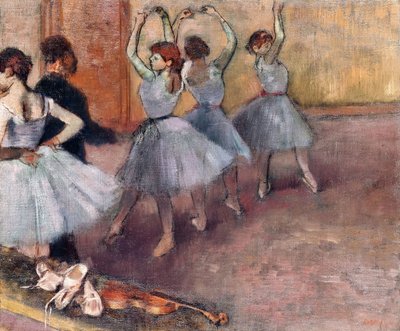 Danseurs en bleu - Edgar Degas