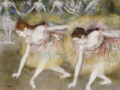 Danseurs se penchant - Edgar Degas