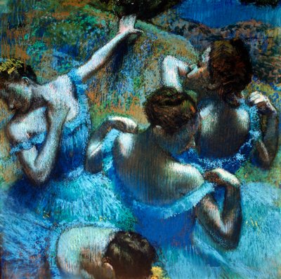 Danseuses en bleu - Edgar Degas