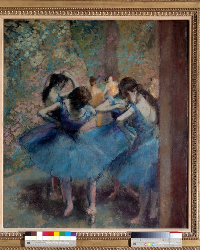 Danseuses en bleu - Edgar Degas