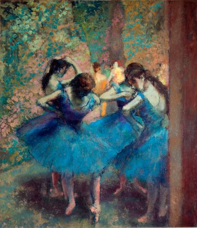 Danseuses en bleu, vers 1890 - Edgar Degas