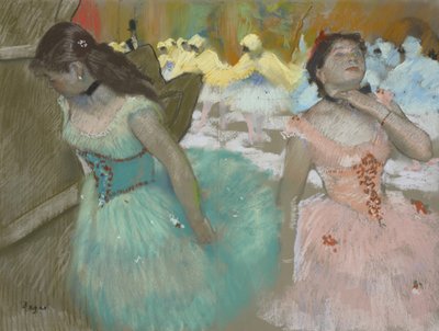 Entrée des danseurs masqués, c.1879 - Edgar Degas