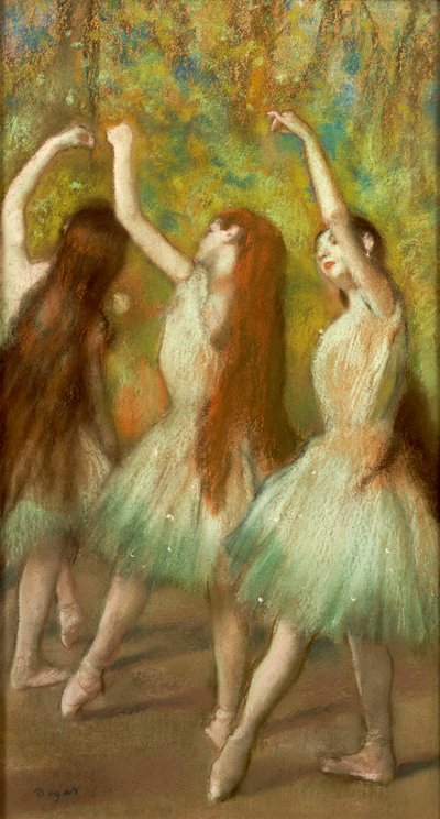 Danseuses en vert, 1878 - Edgar Degas