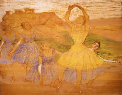 Groupe de danseurs, vers 1895-1897 - Edgar Degas