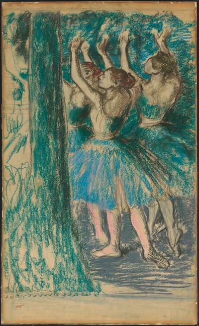 Groupe de danseurs, c.1898 - Edgar Degas