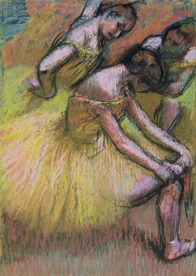 Groupe de trois danseurs - Edgar Degas