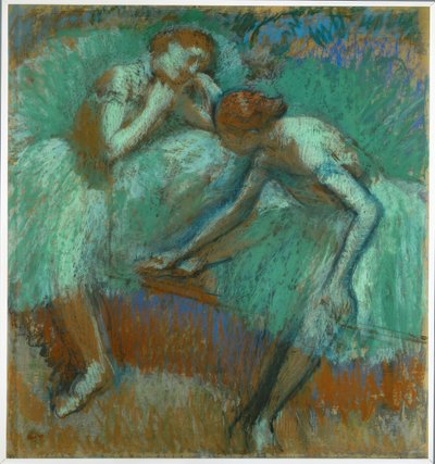 Les Grandes Danseuses vertes - Edgar Degas