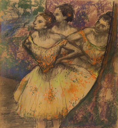 Les Trois Danseuses, c.1896-1905 - Edgar Degas