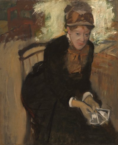 Mary Cassatt, c. 1880-1884 - Edgar Degas