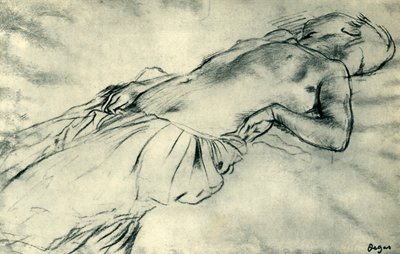 Nu féminin allongé, fin du 19e siècle, 1943 - Edgar Degas