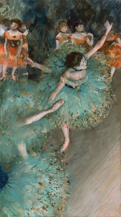 Danseuse en vert, 1877-1878 - Edgar Degas