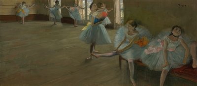 Danseuses dans une salle de répétition. Vers 1880 - Edgar Degas