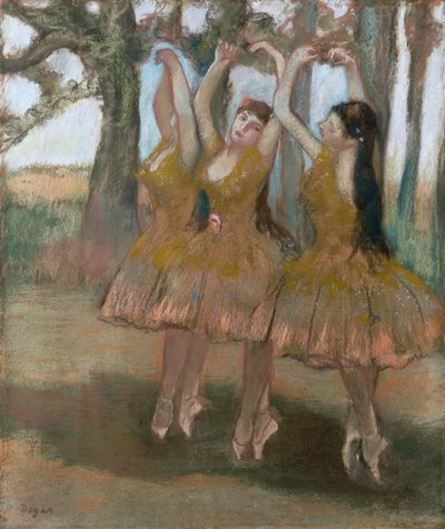 La danse grecque, c.1881 - Edgar Degas