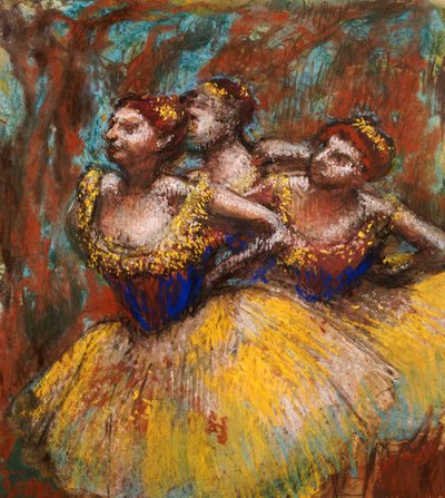 Trois danseurs - Edgar Degas