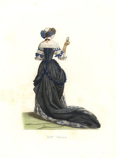 Femme en costume de ville - Edmond Lechevallier Chevignard