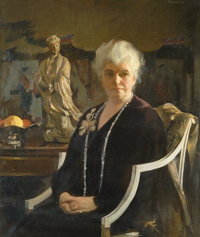 Mme Edmund C. Tarbell, 1933 - Edmund Charles Tarbell