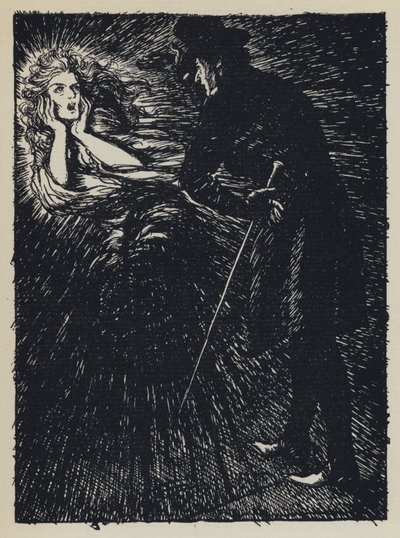 Illustration pour Maud de Tennyson - Edmund Joseph after Sullivan