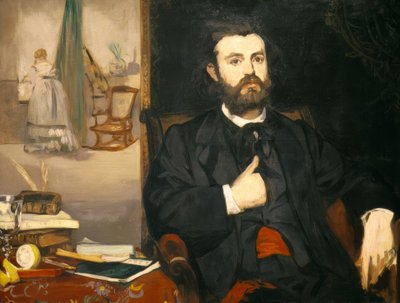 Portrait du poète Zacharie Astruc - Édouard Manet