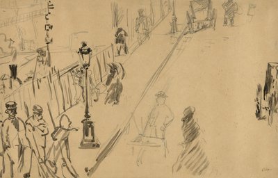 La Rue Mosnier - Édouard Manet