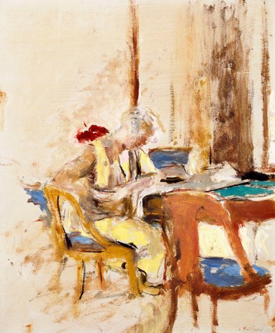 Lecture dans le petit salon - Edouard Vuillard