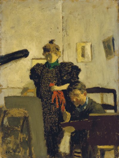 Vallotton chez les Natansons, 1897 - Edouard Vuillard