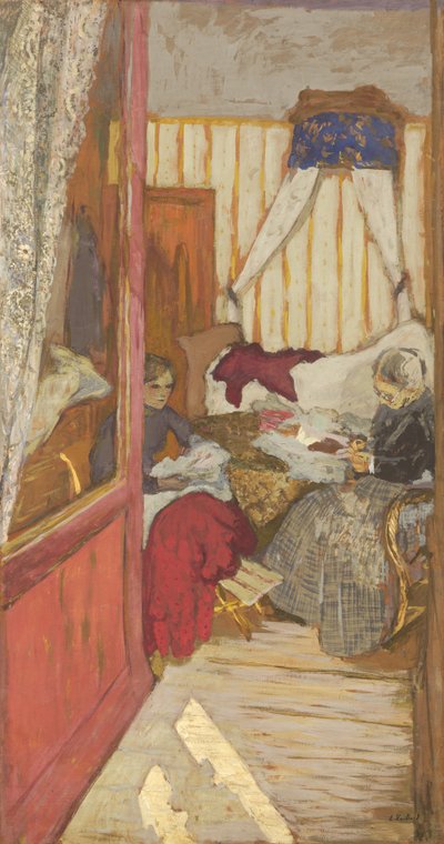 Femmes Cousant - Edouard Vuillard