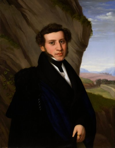 Portrait de Sam Ehrenstamm - Eduard Friedrich Leybold