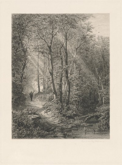 Printemps - Eduard Willmann, after Julius Mařák