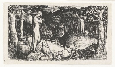 La vie rurale (Vie pastorale idéale) - Edward Calvert