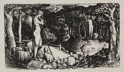 Vie pastorale idéale - Edward Calvert