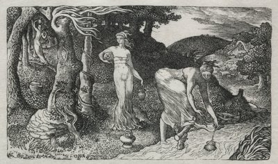 Le ruisseau, 1829 - Edward Calvert