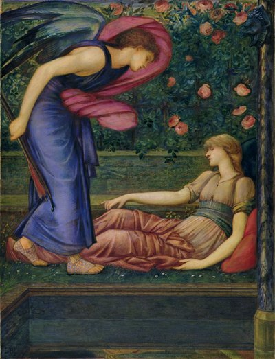 Cupidon et Psyché - Edward Coley Burne Jones