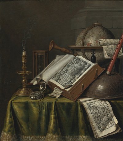 Nature morte de vanité - Edward Collier