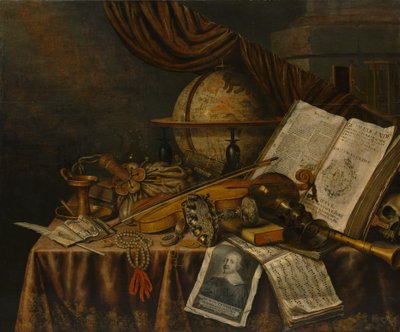 Nature morte de vanité - Edward Collier