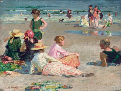 Plage de Manhattan - Edward Henry Potthast