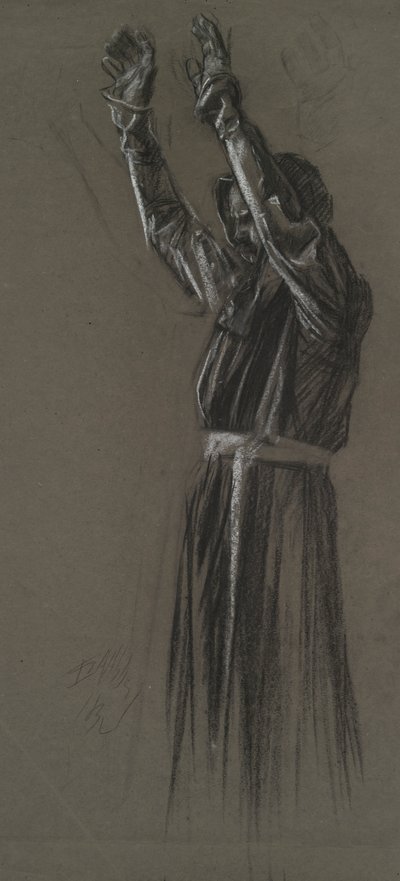 Étude de figure - Edwin Austin Abbey