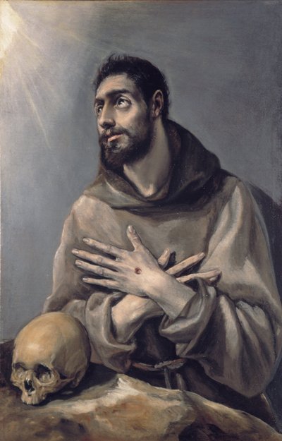 Saint François en extase, c. 1580 - El Greco