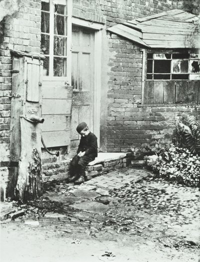 Un garçon à Frogmore, Londres, 1888 - English Photographer