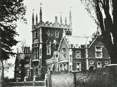 École élisabéthaine, Broomhouse Lane: extérieur, 1880 - English Photographer