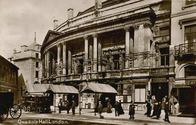 Queens Hall, Langham Place, Londres mai 1902 - English Photographer