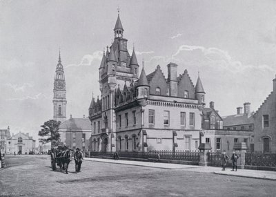 Écosse : Greenock, le Palais de Justice (photo n/b) - English Photographer