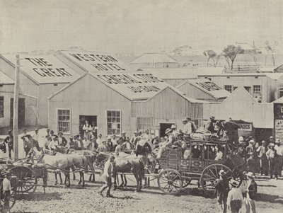 Le bureau des autocars, rue Bayley, Coolgardie, WA - English Photographer