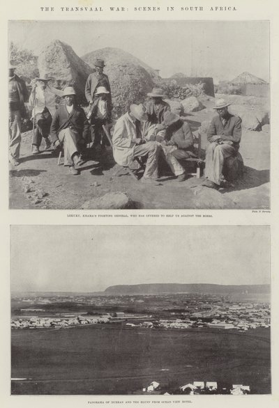 La guerre du Transvaal, scènes en Afrique du Sud - English Photographer